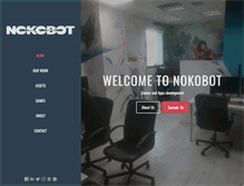 Tablet Screenshot of nokobot.com